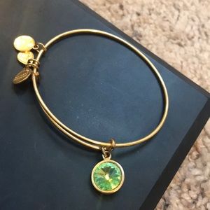 Alex and Ani birthstone bracelet